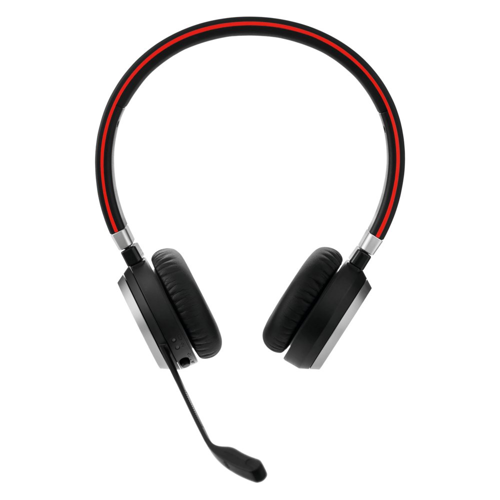 Jabra Evolve 65 SE | Draadloze On-Ear Stereo Headset | Bluetooth | Zwart - Matmuis - Matmuis